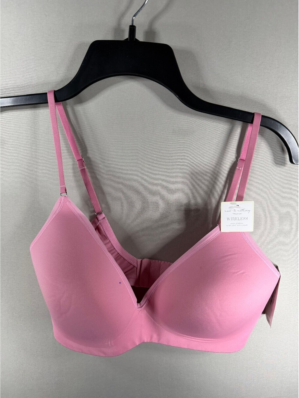 On Gossamer Wild Rose Wireless Bra 34D Next to Nothing Micro NWT